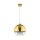 Suspension métal verre E27 Ø 30 cm H : max. 105 cm JOY