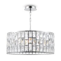Lampe à suspendre métal E27 Ø 50 cm...