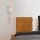 Wandlampe Metall Stoff H: 39 cm E14 Klassisch LILJA