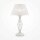 Lampe de chevet métal tissu E14 56 cm rond Classique
