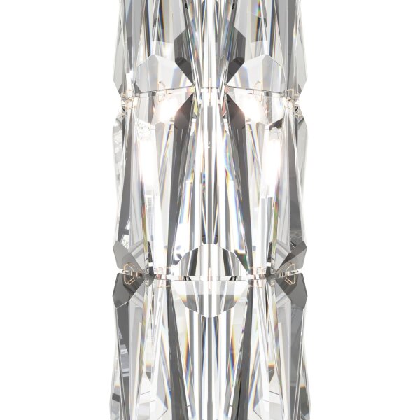 Tischlampe Metall D: 20 cm 58 cm in Gold E14 2-flammig