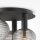 Deckenleuchte Metall Rauchglas B: 53,5 cm E14 3-flammig
