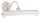 Lampe à tableau métal E14 réglable 35,9 cm large blanc