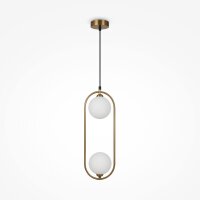 Lampe à suspendre métal verre H : max. 204...
