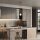 Pendelleuchte Metall Glas D: 12 cm rund H: max. 168 cm