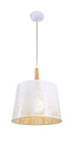 Lampe à suspendre métal ronde D : 35 cm H :...