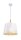 Lampe à suspendre métal ronde D : 35 cm H : max. 120 cm E27