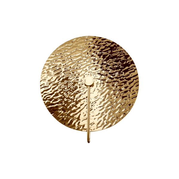 Wandlampe Metall Glas G9 D: 40 cm H: 44,5 cm in Gold