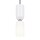 Pendelleuchte Metall Glas rund D: 8 cm H: max. 232 cm