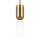 Lampe à suspendre métal verre E14 ronde D : 8 cm H : max. 232 cm
