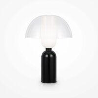 Lampe de table verre céramique E14 ronde D : 30 cm...