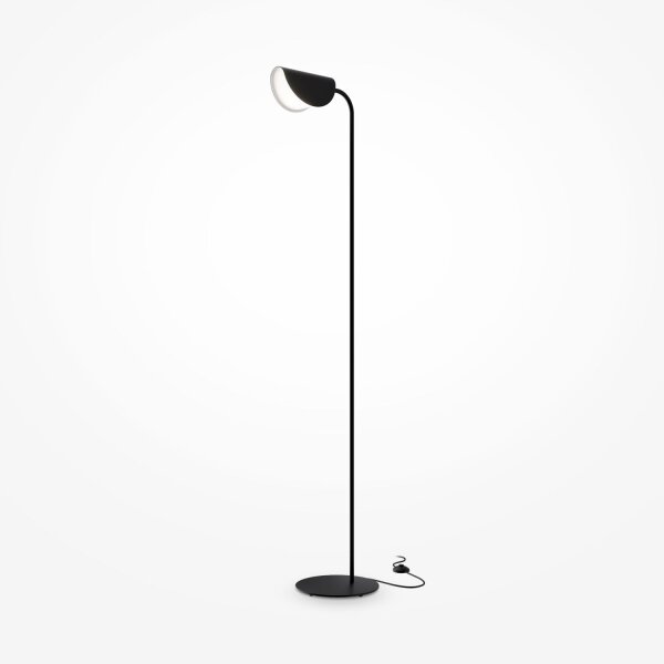 Stehleuchte Metall G9 140 cm Schwarz Modern NINA