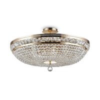 Lampe de plafond métal E14 Ø 65 cm rond...