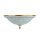 Deckenlampe Metall Glas E27 rund D: 35 cm 3-flammig