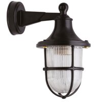 Lampe dextérieur mur laiton verre E27 IP64 hauteur...