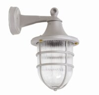 Applique extérieure Gris Laiton Verre E27 IP64 28...