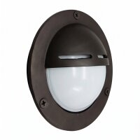 Lampe dextérieur ronde Ø 14 cm laiton verre...