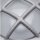 Kellerlampe rund Ø 14 cm Messing Glas in Grau G9 IP64