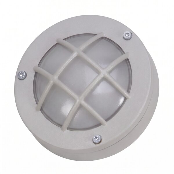 Applique murale extérieure Gris Laiton véritable rond D : 14 cm IP64