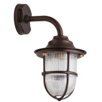 Applique extérieure laiton verre E27 IP64 31 cm de...