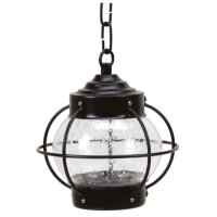 H&auml;ngeleuchte au&szlig;en Messing Glas E27 IP23 D: 20...
