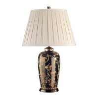 Noble lampe de table en porcelaine 74cm Classique et...
