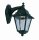 Rustikale Au&szlig;enlampe Messing E27 IP43 H: 26 cm in Gr&uuml;n