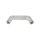Plafonnier blanc métal 43,5cm orientable 2 flammes GU10
