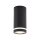 Deckenspot Metall Ø 5,5 cm H: 11 cm klein rund Schwarz GU10