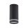 Deckenspot Metall Ø 5,5 cm H: 11 cm klein rund Schwarz GU10