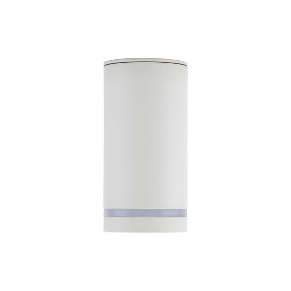 Spot Lampe plafond métal GU10 Ø 5,5 cm H : 11 cm apparent blanc