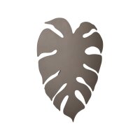 Applique murale marron H : 40 cm 3x G9 feuille indirecte...
