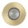 Runde Einbauleuchte Aluminium Glas GU10 IP44 B:8,5 cm