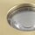 Runde Einbauleuchte Aluminium Glas GU10 IP44 B:8,5 cm