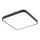 LED Deckenlampe Aluminium 32 W 3000 K Schwarz blendarm
