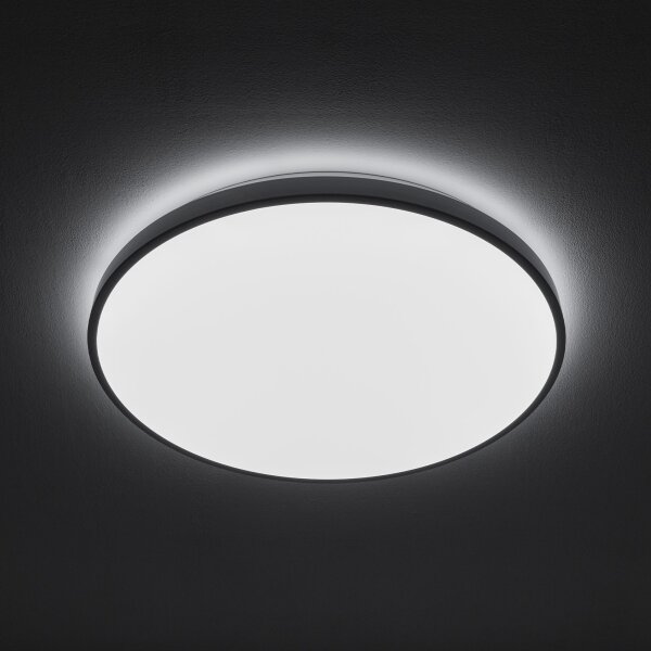 Runde LED Deckenlampe blendarm Ø49 cm 32 W neutralweiß