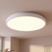 Weiße LED Deckenlampe Metall IP44 3000 K...