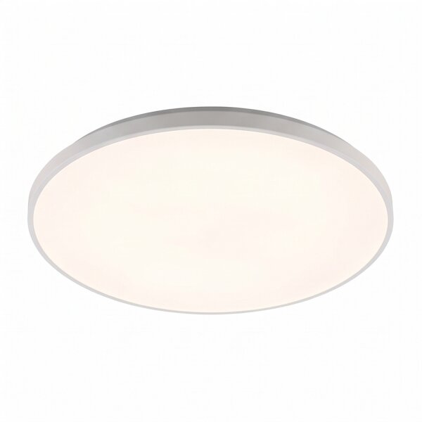 Blendarme LED Deckenlampe Weiß Metall IP44 neutralweiß