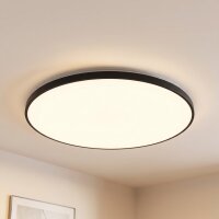Schwarze LED Deckenlampe Ø64,2 cm 64 W 4700 lm...