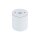 Weißer Aufbauspot Aluminium akzentuiert IP44 Ø8,5 cm