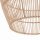 Lampe à suspendre en bambou naturel E27 L:43 cm réglable en hauteur