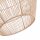 Suspension E27 Bambou naturel L:50 cm réglable en hauteur