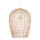 Suspension E27 bambou bois naturel Ø53,5 cm réglable
