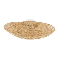 Große Deckenleuchte Bambus Natur Ø60 cm E27...