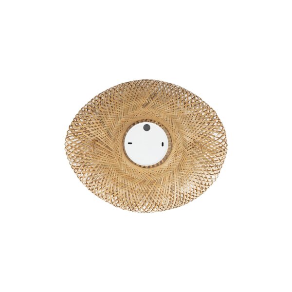 Dekorative Deckenleuchte Ø50 cm E27 Bambus Naturholz