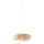 Gemütliche Pendelleuchte Bambus Holz E27 L:50 cm groß