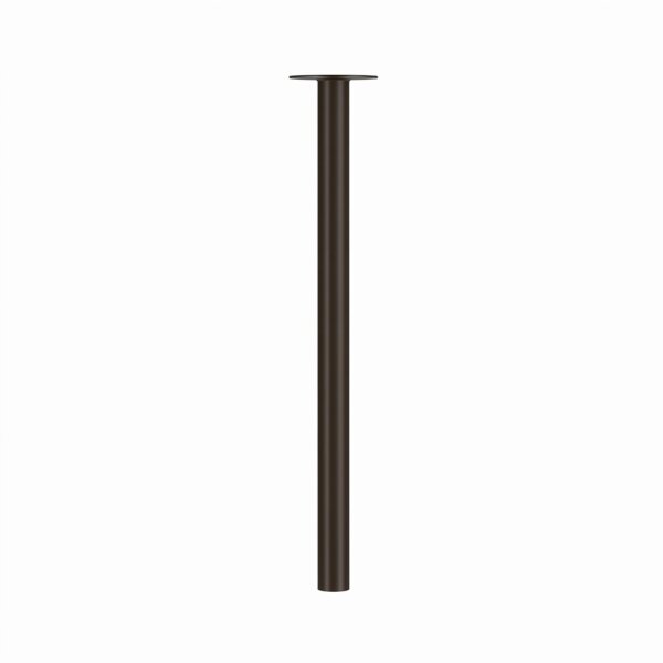 Spot à encastrer métal noir rond H:75 cm G9 Intemporel