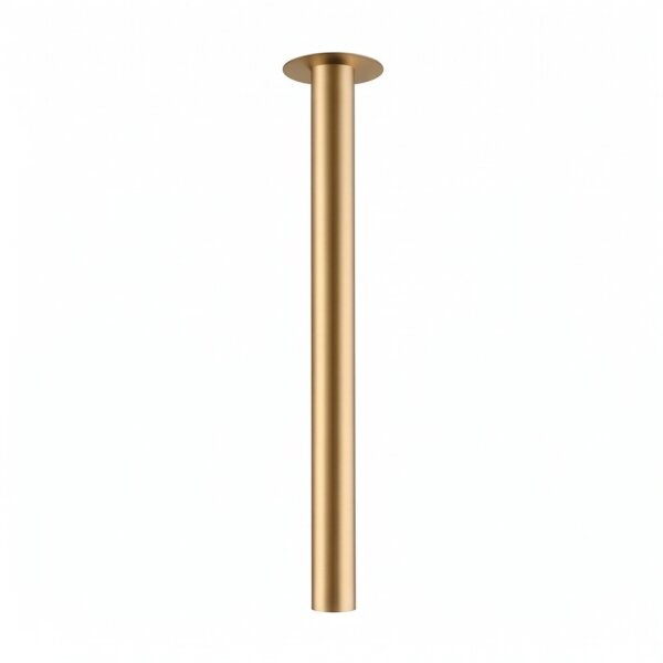 Spot à encastrer en métal doré rond H:75 cm G9 stylé