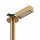 Spot à encastrer en métal doré rond H:75 cm G9 stylé