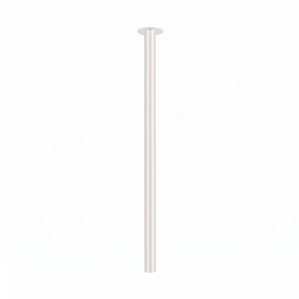 Grand spot encastré en métal rond H:75 cm G9 en blanc